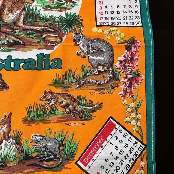 1983 Australian tea towel.  Vintage unused   - Picture 9 of 11